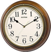 Настенные часы RHYTHM CMH722CR06 деревянные с боем