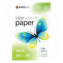 Папір PrintPro PGE1805004R A6, 500л, 180 г/м2