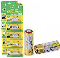 Батарейка Alkaline 12V 23A для радіохвиль і систем безпеки 1 шт.
