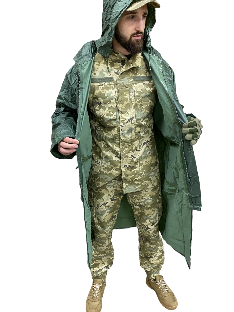 Дождевик военный плащ ЗСУ