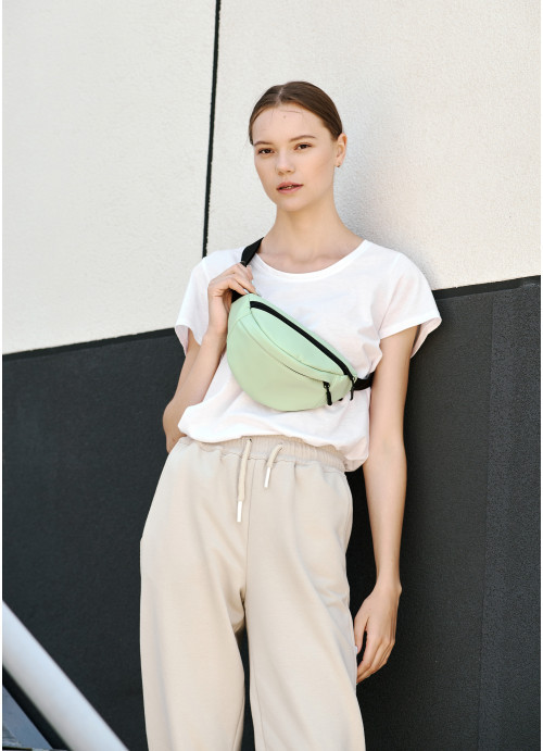 Сумка на пояс бананка Sambag Urban SKH м'ятна, фото 1