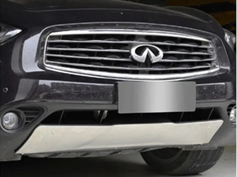 Передня накладка Libao (пластик) для Infiniti QX70 2013↗ рр.