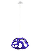 Подвесной светильник акрил синий 35х90 см