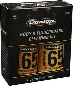 Набір засобів для догляду за гітарою DUNLOP 6503 BODY AND FINGERBOARD CLEANING KIT