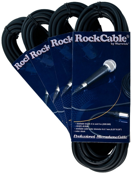 Кабель микрофонный ROCKCABLE RCL30315 D6 - фото 1 - id-p269787095