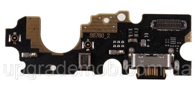 Шлейф Motorola XT1942 Moto One Power/P30 Note з роз'ємом заряджання з мікрофоном плата заряджання, фото 1