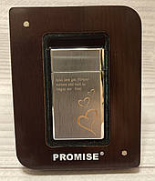 Зажигалка в подарочной коробке Promise (Турбо пламя) BN201-FA01