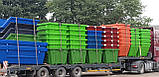 Контейнери  бункера баки металеві для будівельного сміття від виробника, фото 5