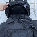 Тактичний рюкзак каркасний, рюкзак для ЗСУ, армійський рюкзак, солдатський рюкзак, рюкзак туристичний 115л, фото 7