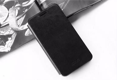 Шкіряний чохол-книжка Mofi для Huawei Ascend Y330-U11 чорний
