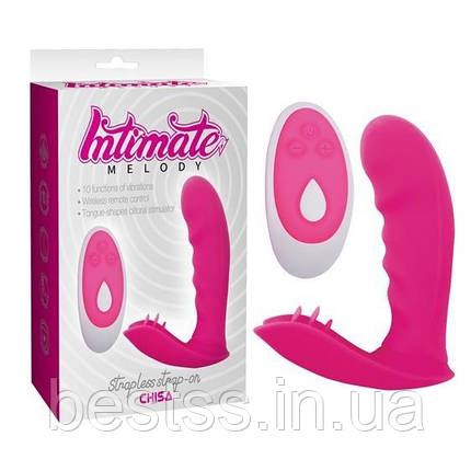 Вібратор - Intimate Melody Strapless Strap-on Pink, фото 1