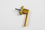 Ручка віконна HОРРЕ TOULON Secustik золото матове, фото 5