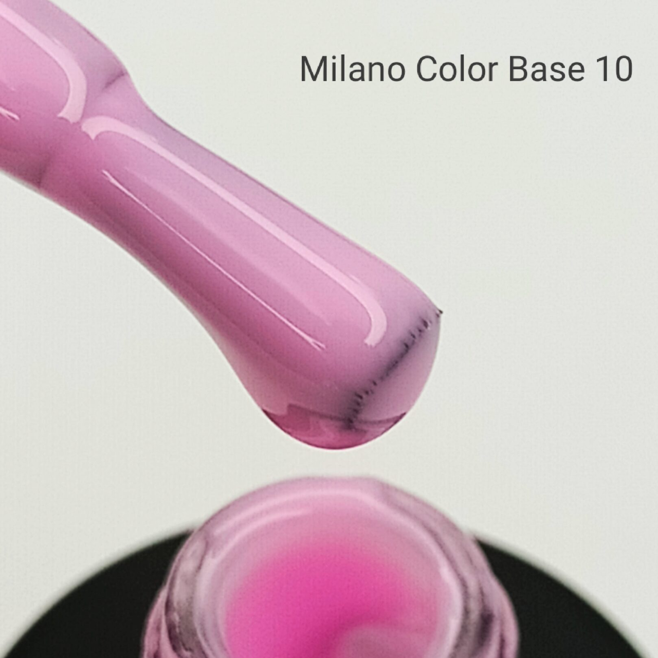 Кольорова база Milano 8 мл. Color Cover Base № 10
