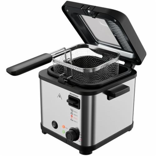 Фритюрниця із нержавіючої сталі Silver Crest SFM 850 A5 1,2 L Німеччина