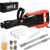 Бетонолом HEX-30 (1600 Вт) 65 Дж Відбійний Молоток YATO® YT-82001, фото 10