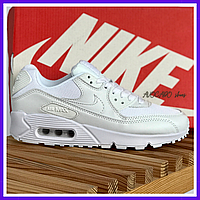 Кроссовки женские и мужские Nike Air Max 90 white / Найк аир макс 90 белые