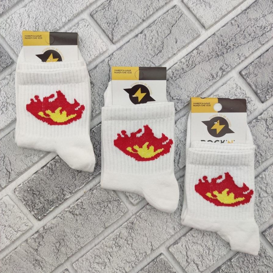 Шкарпетки високі весна/осінь Rock'n'socks 444-09 Україна one size (37-44р) НМД-0510512, фото 1