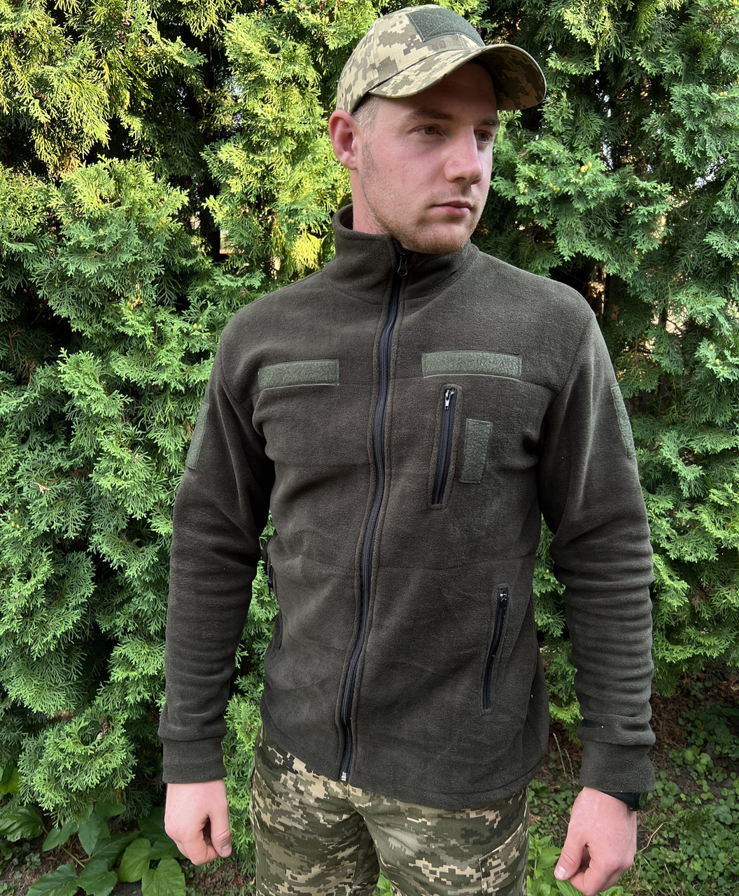 Кофта флісова для НГУ/ЗСу, Армійська флісова кофта, Кофта тактична Олівія, фото 1