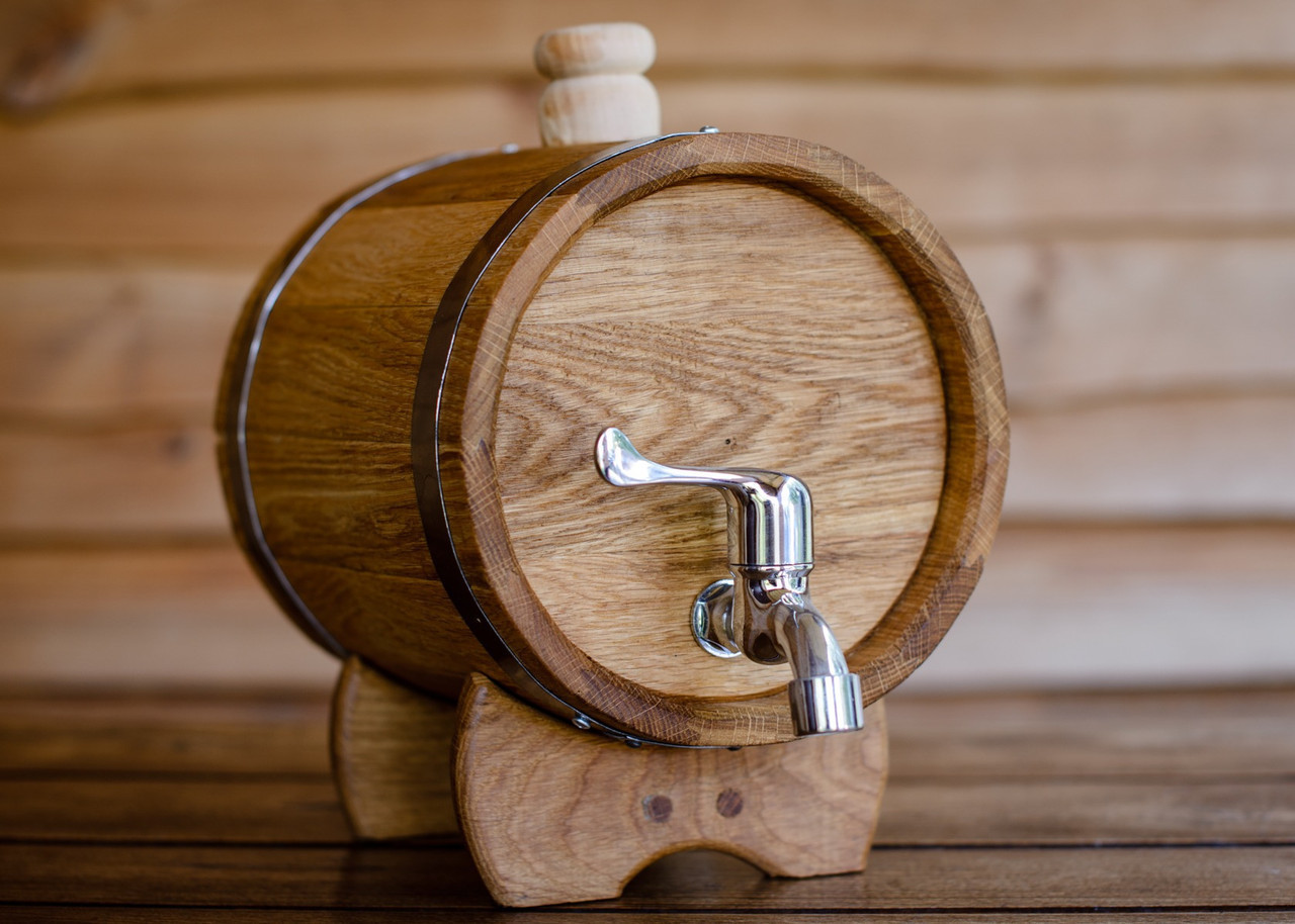 Жбан дубовий для напоїв 5 літрів 7trav