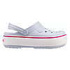 Сабо Crocs Crocband Platform Clog 39 р 25-25.5 см Блакитні 205434-M7/W9 Ice Blue, фото 2