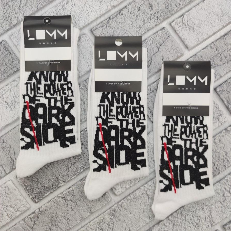 Шкарпетки високі весна/осінь LOMM PREMIUM 0249 Дарт Вейдер Арт р.40-45, 30030291, фото 1