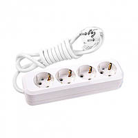 Подовжувач Bellight 5м на 4 гнізда з заземленням