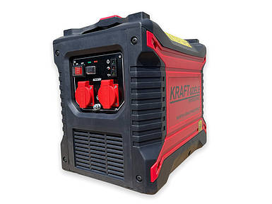 Генератор Інверторний Kraft&Dele KD195 2,1 кВт (захисний корпус)