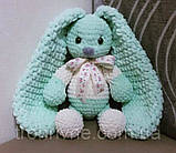 Нитки в'язальні Alize Puffy fine. 100 г. 14.5 м. Колір — пудра 161, фото 5