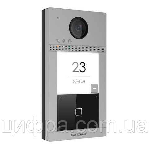 IP панель виклику Hikvision DS-KV8113-WME1(B)/Flush