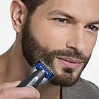 Тример бритва для чоловіків з підсвічуванням 3в1 Solo Trimmer / Машинка для стрижки бороди, фото 5