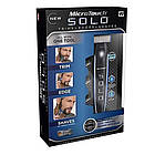 Тример бритва для чоловіків з підсвічуванням 3в1 Solo Trimmer / Машинка для стрижки бороди, фото 6