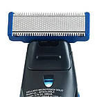 Тример бритва для чоловіків з підсвічуванням 3в1 Solo Trimmer / Машинка для стрижки бороди, фото 7