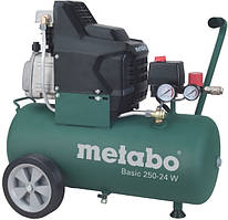 Поршневий масляний компресор Metabo Basic 250-24 W (601533000)