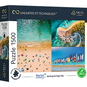 Пазли - (1500 елм.) - Безмежна колекція: "Очікування припливу" / Trefl