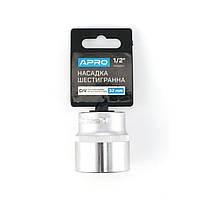 Головка 1/2" 32 мм (6гран) "Apro" (252732) (24 шт./пач.)