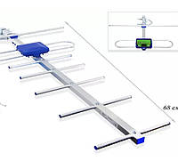 АНТЕННА EUROSKY ФАВОРИТ наружная с усилителем 5В.