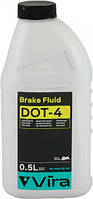 Гальмівна рідина 500ml Dot-4 "Vira" VI1011 Brake Fluid