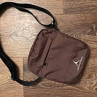 Сумка мессенджер Jordan, мужская сумка для мелких вещей коричневая