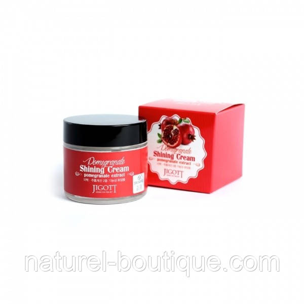 Крем для обличчя Jigott Pomegranate Shning cream з екстрактом граната, фото 1