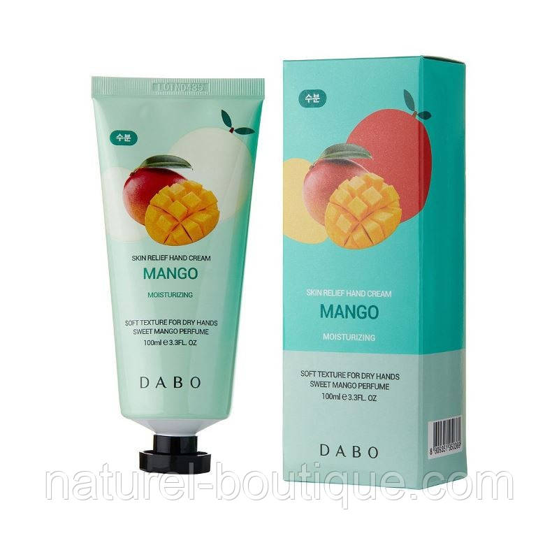 Крем для рук Dabo Skin Relife Hand Cream Mango з екстрактом манго