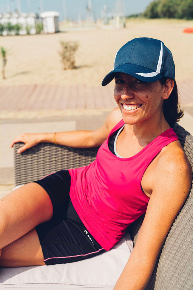 Кепка Atlantis JOGGING (Темно-синій з білим 58 см), фото 1