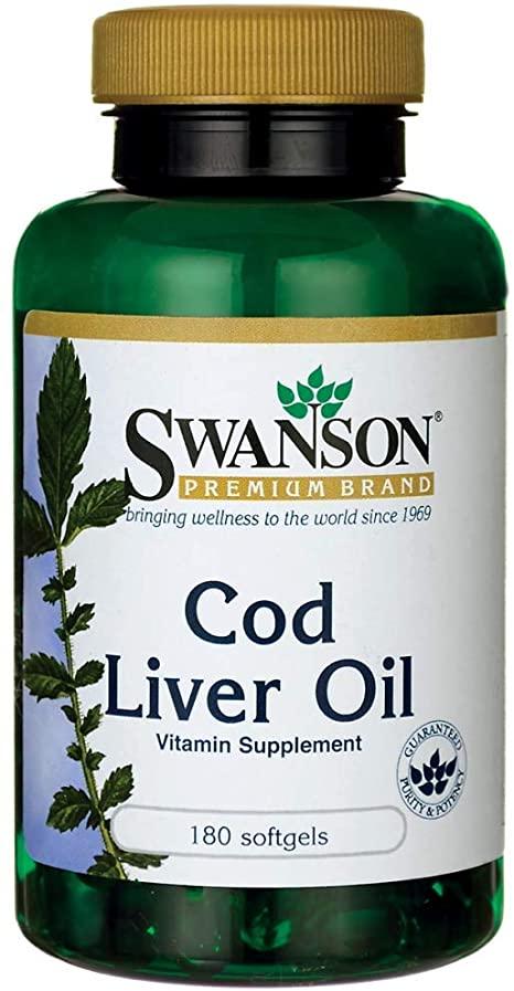 Norwegian Cod Liver Oil 350 mg 180 Sgels, фото 1