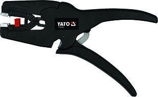 Знімач ізоляції автоматичний YATO, L= 195 мм, межа обробки- 0,03- 10 мм²