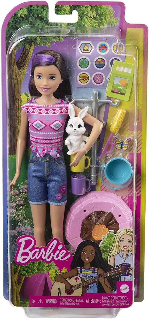 Лялька Барбі Скіппер Кемпінг Barbie It Takes Two Camping Skipper HDF71