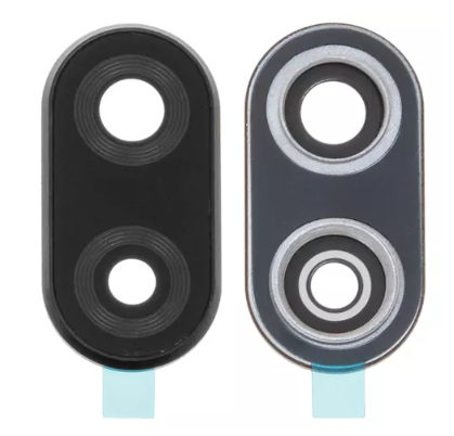 Скло камери з рамкою для смартфону Huawei P SMART Plus, чорний