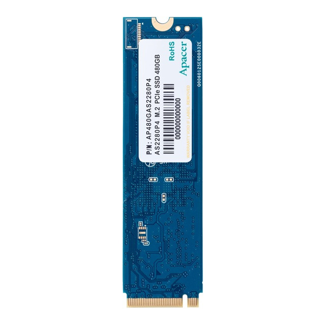 Накопитель твердотельный SSD  480GB Apacer AS2280P4 M.2 2280 PCIe 3.0 x4 3D TLC (AP480GAS2280P4-1)