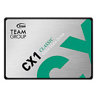 Накопитель твердотельный SSD 480GB Team CX1 2.5" SATAIII 3D TLC (T253X5480G0C101)