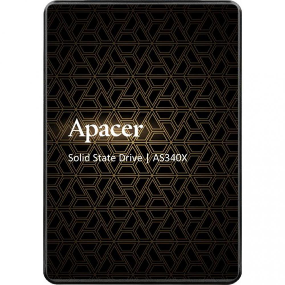 Накопитель твердотельный SSD  120GB Apacer AS340X Panther 2.5" SATAIII TLC (AP120GAS340XC-1)