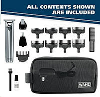 Тример Wahl Stainless Steel Lithium Ion Plus c 8 насадками (9818-600-A), фото 3