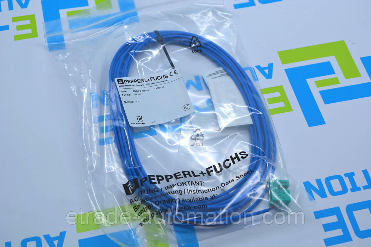 Індуктивний датчик PEPPERL+FUCHS SC3,5-G-N0-6M, фото 1